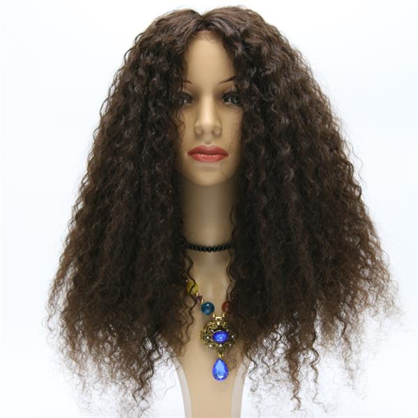 #2 22“ Deep Wave Best Human Hair Front Lace Wig